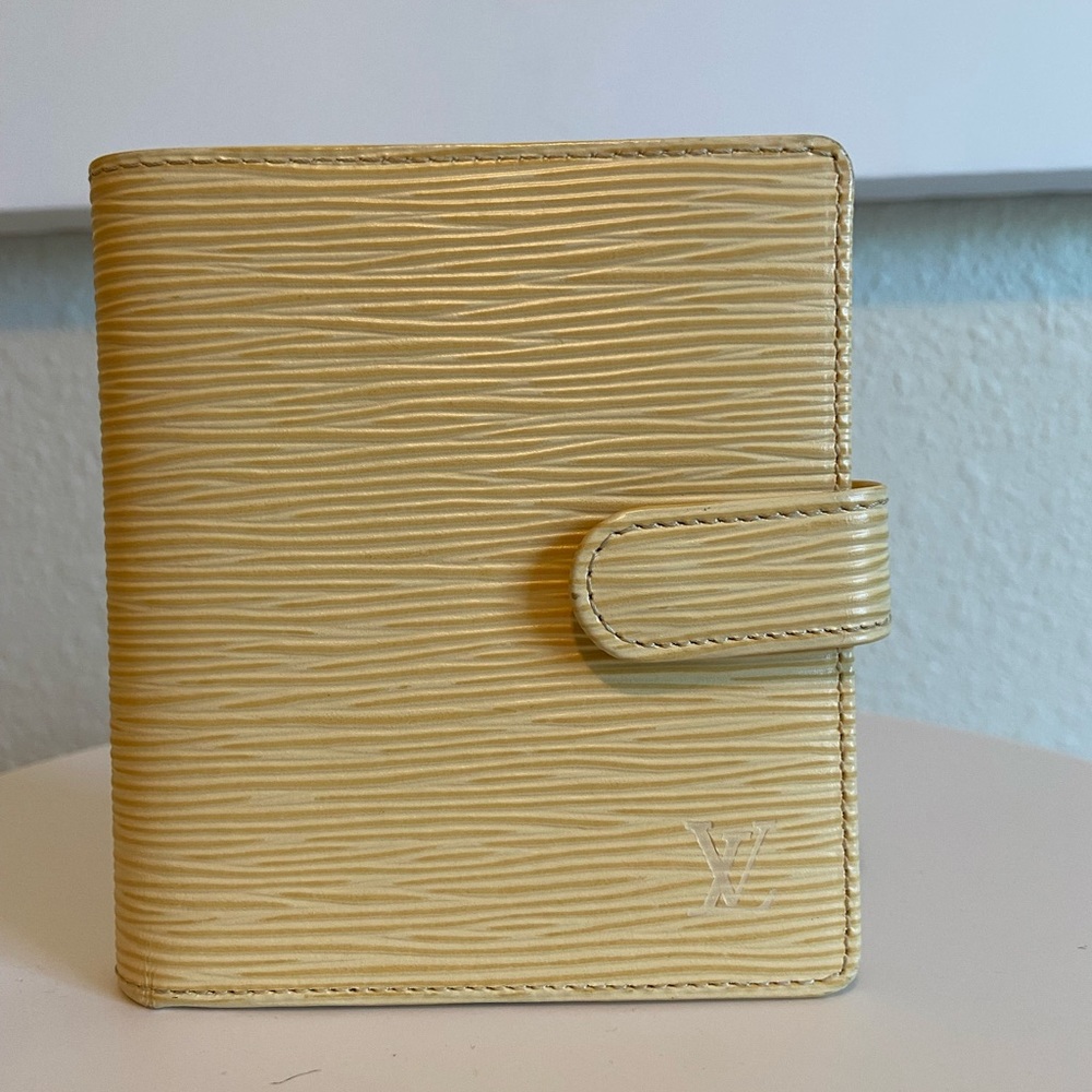 LV Vintage Epi Porte Billets Bifold Wallet-COA